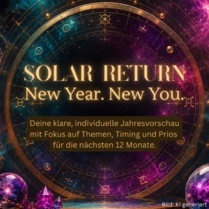 Solar Return Chart Reading - Deine persönliche Jahres&shy;vorschau